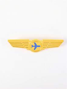 Unisex Airplane Pilot Badge - Multicolor - View 5