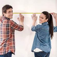 1pc Tape Measure Gift For Dad - Inch And Centimeter Units, Shockproof, Thickened Design, High Precision, Durable Steel Tape Measure With Locking Function, Perfect Touching Gift For Father's Day, Birthday, Christmas - Craftsman Woodworking Tool - Multicolor - View 11