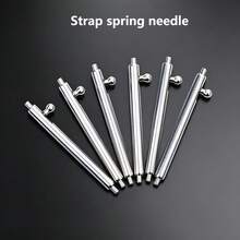 10PCS/20PCS Quick Release Watch Pins, 1.5mm Diameter Stainless Steel Spring Bars, 20mm/22mm Length, Watch Band Accessories Compatible With Xiaomi/ Watch Band Opener Repair Tool Kit - Silver - View 1
