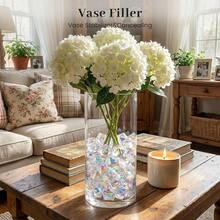 Bright Clear Vase Fillers, Acrylic Fake Crushed Ice Rocks Clear Gems Crystals Plastic Diamonds For Vase Fillers Centerpiece Fish Tank Table Scatter Phot Ography Props Display Decoration 100pcs - Multi-color - View 4