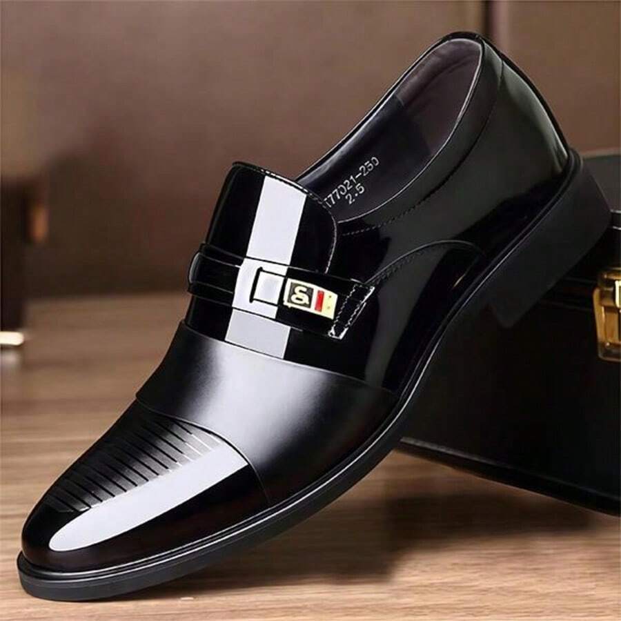 GAN AI Dress Shoes - Black - View 1