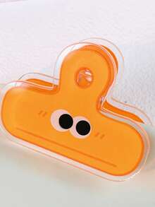 Colorful Cartoon Acrylic Expression Small Eyes Long Tail Clips Office Stationery PP Clips File Ticket Clips Notebook Clips, Office Supplies - Cartoon Clip - View 11
