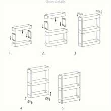 Carrelli di stoccaggio - Bianco - Visualizzare 9