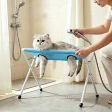 1pc Pet Grooming Hammock, Suitable For Dogs And Cats Bathing And Nail Trimming Restraint - Multicolor - View 7