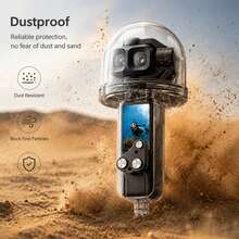 For Osmo Pocket 4P PULUZ 50m Underwater Waterproof Housing Diving Cover (Transparent) - View 5