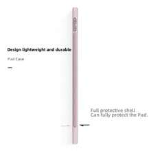 Protective Case Compatible With IPad 11th Gen, A16 Model, Tri-Fold Stand, Smart Sleep/Wake, Air Cushion Shockproof, Fashion PU Leather, Compatible With IPad 10th Gen, Galaxy Tab S10 Lite, Galaxy Tab, Idea Tab 11 2025 - Pink - View 5
