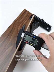 A4/A5/Bill Clip Wood Grain Fiber Writing Board, Clipboard, Signature Board, Document Holder, Menu/Bill Folder Board - A - View 3
