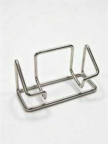 Creative Hollow Business Card Holder And Storage Stand, Minimalist Card Display Rack For Office Desk, Multi-Purpose Photo Note Display Accessory For Home Studio Countertop, Vertical Desktop Business Card Holder; Dual-Use Photo And Business Card Display Rack - Multi-color - View 16