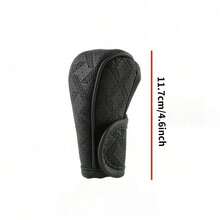 1pc Luxury Car Gear Shift Cover, Car Interior Decoration Accessory - Multicolor - View 3