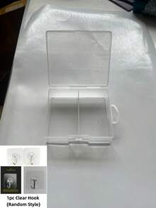 1pc Large Capacity Transparent Battery Storage Box, Hard Plastic Material Durable And Shockproof, Can Store 24pcs AA Batteries Or 24pcs AAA Batteries. Transparent Box Body For Easy Identification And Quick Retrieval, Divided Compartments To Prevent Battery Short Circuit, Dustproof And Moisture-Proof Protection. Suitable For Home, Office, Student Dormitory Small Appliance Battery Storage, Practical Home Storage Tool, Essential Gift For Holidays And Housewarming. - Multicolor - View 14