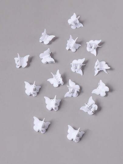 2pcs Plain Butterfly Hair Claw Cute Y2k Claw Clips Hair , College Fall Winter Hair Accessories For Women For Vacation Outfits Woman Summer Outfits