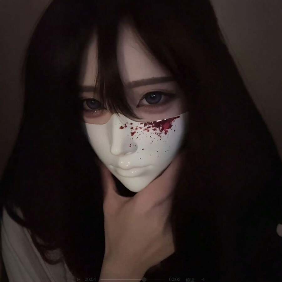 1/2件裝 Cosplay 化裝舞會面具 時尚 ABS 化裝面具 半臉面具 男女通用