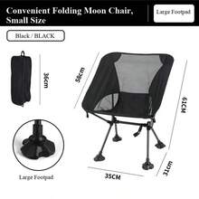 Outdoor Portable Breathable Folding Chair, Ultra-Light Beach Chair, Frog Leg Folding Chair, Anti-Collapse Leisure Chair, Suitable For Hiking, Climbing, Beach, Camping - D - View 13