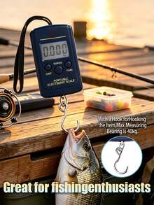 [Bestselling Product] One 50kg Portable Handheld Electronic Scale, Simple And Easy To Operate, With An Easy-To-Store Lanyard, High-Definition Display, And Multiple Unit Options, Suitable For Various Scenarios. Batteries Not Included. - Multicolor - View 4