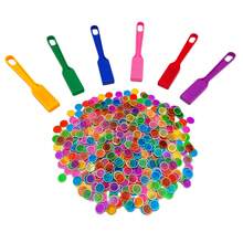 Bingo Game Set, Perfect For Large Events, Family Game Night, Bachelor Party, Counting And Sorting Games - Unique Party Set, Perfect For Halloween And New Year Celebrations. - Multicolor - View 1