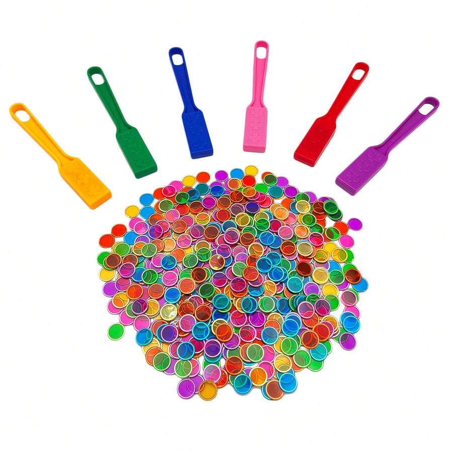 Bingo Game Set, Perfect For Large Events, Family Game Night, Bachelor Party, Counting And Sorting Games - Unique Party Set, Perfect For Halloween And New Year Celebrations. - Multicolor - View 1