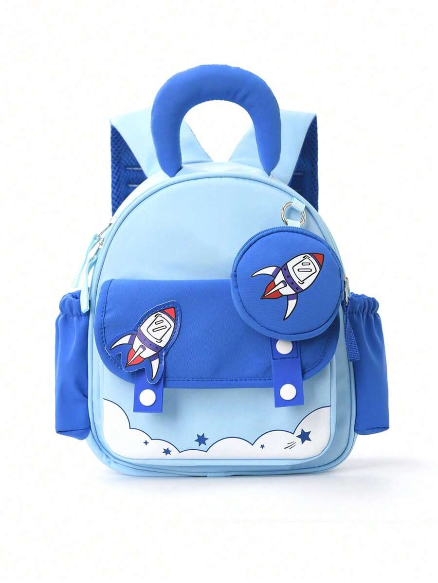 Multipurpose Small Backpack - Blue - View 1