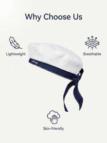 1pc Classic Sailor Hat, Vintage Style Unisex Navy Cap With Ribbon And Letter Embroidery, Cute Flat Top Hat Suitable For Party And Cosplay - Multicolor - View 5
