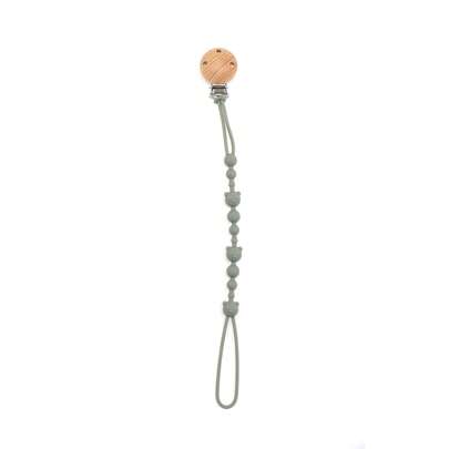 1 pieza Correa universal anti-pérdida para biberón, correa de silicona anti-caída con clip, accesorio anti-caída para biberón de alimentación del bebé