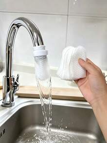 1Set Faucet Filter Purifying Kit, Effective Impurity Filtration, Tool Free Installation, For Kitchen & Bathroom Faucet Use - A - View 2