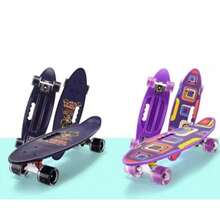 (Non-Electric)SKATEBOARD/59*16CM Fish Board Plastic Stand, - Multicolor - View 7