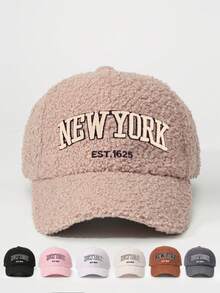 1pc Unisex Embroidered NEW YORK Washed Baseball Cap, Adjustable Casual Outdoor Hat - Baseball Cap - View 16