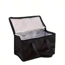 1pc Outdoor Picnic Foldable Insulated Tote Bag, Can Hold Cola And Beer, Keeps Warm, Lunch Box Storage Bag, Essential For Outdoor Picnic And Daily Storage - Portable Square - View 11