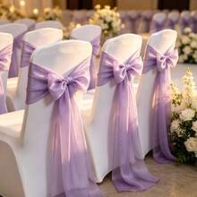 Shiny Transparent Glitter Organza Fabric, Lightweight Transparent Crystal Organza, Suitable For Wedding Decoration, Dresses, Party Backdrop And DIY Handicrafts - Purple - View 5