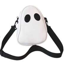 Klaudinni bolsa con dieño de fantasma - Negro - Ver 3