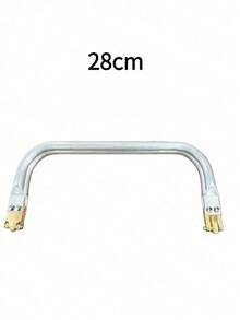 1 Aluminum Square Purse Frame Clasp, Woven Bag Frame Accessories, Suitable For DIY Coin Purses, Cosmetic Bags, Jewelry Boxes, Creative Handmade Works, Old Bag Repair And Renovation, Handmade Purse Frame Material - Double Team - View 10