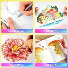 18 Colors/ Box Colored Pencils Set Of Colored Pencils, High-Quality Soft Core Oil-Based Pencil Set - Bright And Versatile, Perfect For Artists, Sketching And Illustration Picture Books - Sets - View 5
