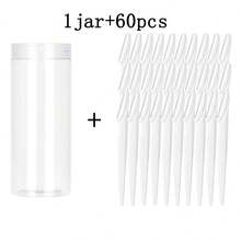 1/30/60pcs White Set, Exfoliating Razor, Body Hair Trimmer And Facial Kit, Women's Eyebrow Grooming Tools, Suitable For Daily Use Or Travel, Travel Essential - White - View 7
