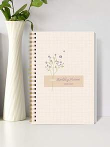 Trees 1pc Undated Daily To-Do List Planner Calendar, School/Study Supplies School Supplies - Yellow - View 7