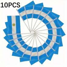 Argentina Flag Argentina Mini Chain Flag World Mini Flag Suitable For Party Events, Classroom, Conference Room, Sports Events, Garden, Festival, Grand Opening, Bar, Sports Club, Celebration - Multicolor - View 10