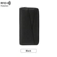 FOREVER MIYIN Women's Long RFID Anti-Theft Phone Wallet, Full Zipper Large Capacity Clutch, Multiple Card Slots + Bill Compartment, Compatible With Smartphones, Suitable For Daily Use And Travel - Multicolor - View 18