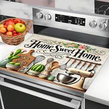 (ساخن!!) 1 قطعة حصيرة حماية موقد مسطحة بنمط صبار ثنائي الأبعاد وحصيرة بطانية موقد مطاطية مقاومة للحرارة وغير قابلة للانزلاق مناسبة لموقد الحث وموقد الزجاج وحصيرة متعددة الوظائف مقاومة للخدش، يمكن استخدامها أيضًا كفرن وغسالة ومجفف وديكور مطبخ الخيار الأفضل. - متعدد الألوان - مشاهدة 4