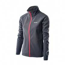 Hitec Hi-Tec Womens/Ladies Lucari Soft Shell Jacket - Moon Grey/Bright Pink - View 3