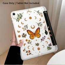 1pc Tablet Protective Case With Stand, Moon, Star, Daisy, Butterfly Pattern, Suitable For Honor 8/9/10/X8/X8A/X9/X8Pro/X9Pro/ MatePad Se 11 Inch/MatePad 11 Inch/11.5 Inch, MatePad Pro/, Apple 10th/11th Gen 2025 (A16) - Style 66 - View 5