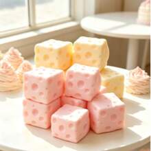 Keju, Kuning, Merah Muda & Bubuk Keju, Mainan Edukasi Keju Besar TPR, Squishy Keju, Pangsit Squishy, Mainan Gelisah, Squishy, Squishy / Squishy, Halloween, Mainan Anak, Mainan Gelisah Halloween - MultiWarna - View 4