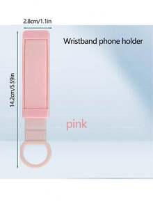 Push‑Pull Phone Wrist Strap Holder, Universal Adhesive Back‑Clip Phone Grip Stand, Retractable Lazy Phone Support Buckle, Portable Anti‑Drop Anti‑Slip Phone Ring Bracket For All Smartphones - One Size Fits All - View 16