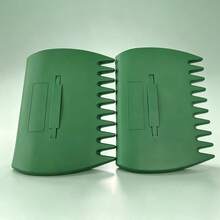 2pcs/Set Garden Leaf Grabber Tool, Plastic Leaf Collector Hand Rake, Lawn Debris Branch Picker, Durable Portable Garden Cleaning Hand Tool For Yard Backyard Lawn Maintenance - Leaf Rake - View 9