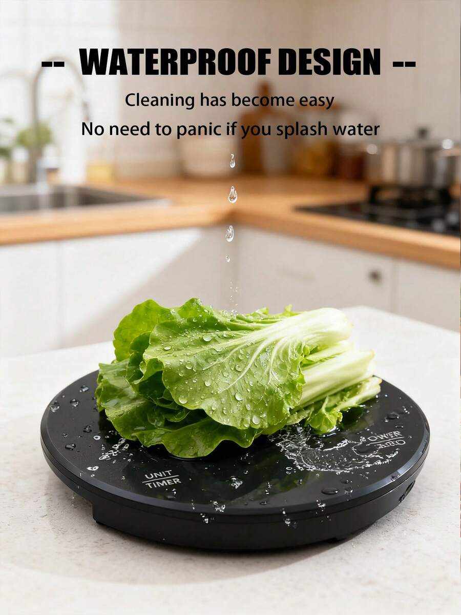[Hot New Arrival] High-Precision Multi-Functional Kitchen Scale, Multiple Unit Conversions, Accurate To 3 Kg, Kitchen Accessories With Tare Function, Digital Display, Rechargeable. - Multicolor - View 1