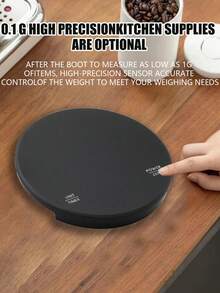 [Hot New Arrival] High-Precision Multi-Functional Kitchen Scale, Multiple Unit Conversions, Accurate To 3 Kg, Kitchen Accessories With Tare Function, Digital Display, Rechargeable. - Multicolor - View 6