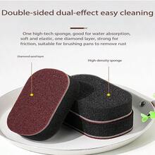2pcs Magic Sponge Cleaning Eraser, Abrasive Sponge, Multi-Functional Cleaning Sponge, Rust-Proof Foam Cleaning Eraser Suitable For Pots, Kitchen, Tile Walls And Sinks, Cars, Motorcycles - Multiple Styles - View 8