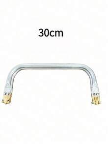 1 Aluminum Square Purse Frame Clasp, Woven Bag Frame Accessories, Suitable For DIY Coin Purses, Cosmetic Bags, Jewelry Boxes, Creative Handmade Works, Old Bag Repair And Renovation, Handmade Purse Frame Material - Double Team - View 9