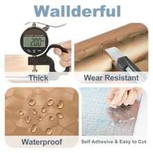 Rose Gold Metallic Wallpaper Peel And Stick Acoustic Wall Panels - Rose Gold - View 8