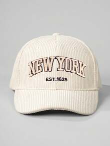 1pc Unisex Embroidered NEW YORK Washed Baseball Cap, Adjustable Casual Outdoor Hat - Baseball Cap - View 22