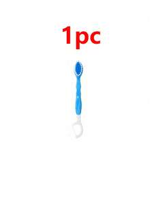 50/30/20/10pcs Portable Oral Care Tools (With Storage Box), Mini Manual Travel Toothbrush, With Floss, Toothpick And Tongue Scraper, Individually Packaged Adult Dental Hygiene Tools - Baby Blue - View 7