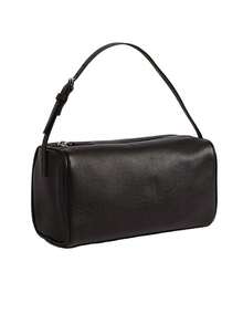 Fashionable Versatile Commuter Minimalist Handbag Shoulder Bag - Black - View 9