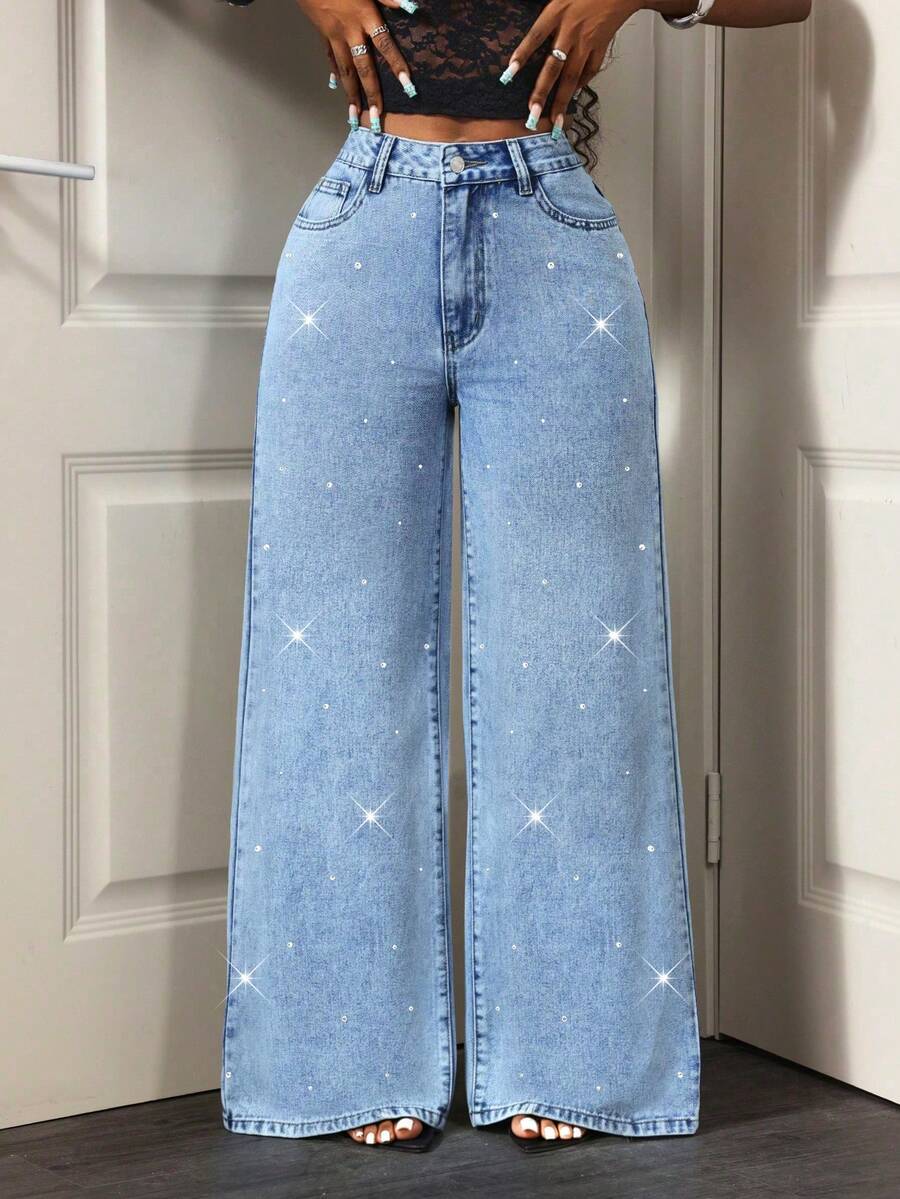 CHILAM Women Jeans - Medium Wash - View 1